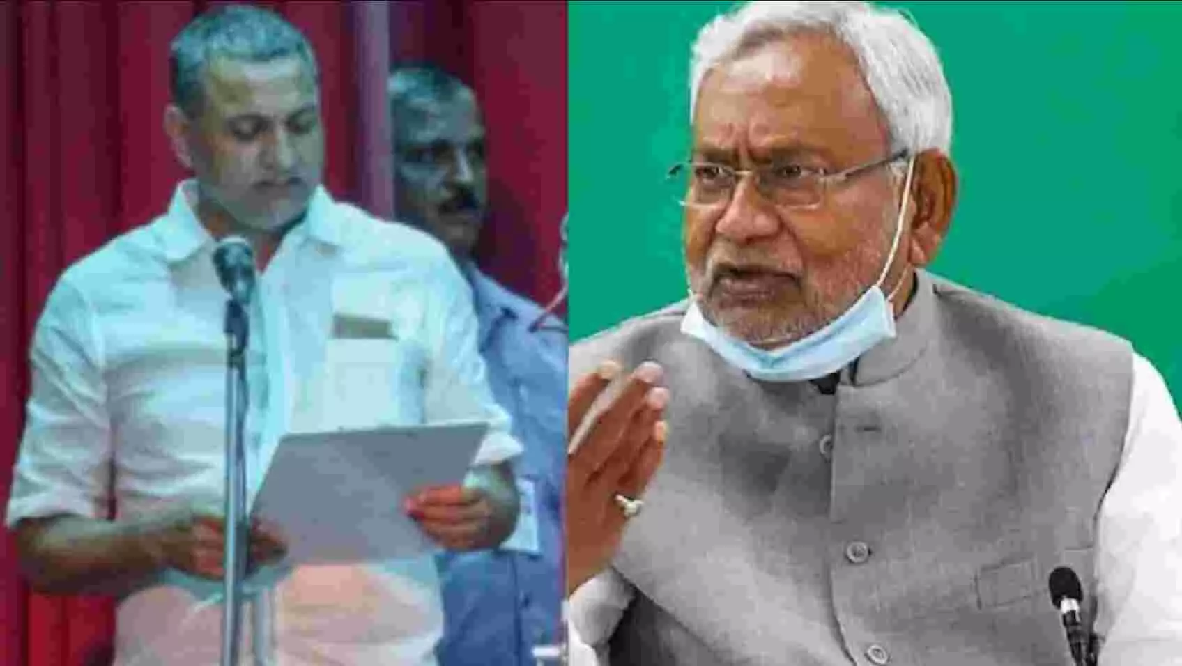 बिहार के कृषि मंत्री सुधाकर सिंह ने नीतीश कैबिनेट से इस्तीफा दिया, RJD कोटे के मंत्री थे सुधाकर सिंह बिहार के कृषि मंत्री सुधाकर सिंह ने नीतीश कैबिनेट से इस्तीफा दिया, RJD कोटे के मंत्री थे सुधाकर सिंह