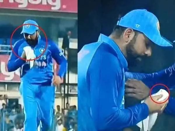 Rohit Sharma : नाक से खून बहने के बाद भी मैदान पर डटे रहे रोहित शर्मा, टीम इंडिया के कप्‍तान के वीडियो ने मचाई सनसनी