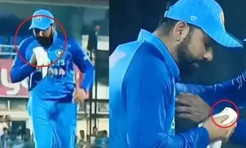 Rohit Sharma : नाक से खून बहने के बाद भी मैदान पर डटे रहे रोहित शर्मा, टीम इंडिया के कप्‍तान के वीडियो ने मचाई सनसनी