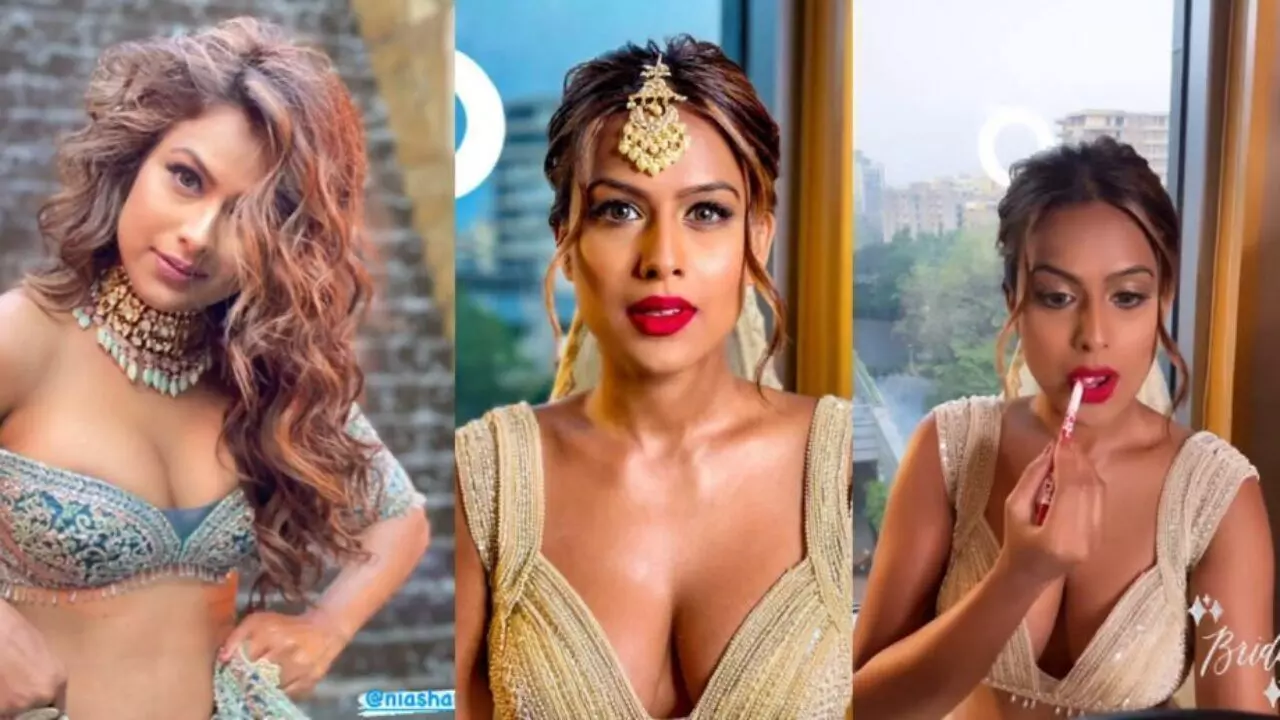 Nia Sharma Sexy Video Photo: निया शर्मा ने लहंगा चोली पहनकर दिखाया सेक्सी स्टाइल, देसी अवतार में फोटो हुई Viral