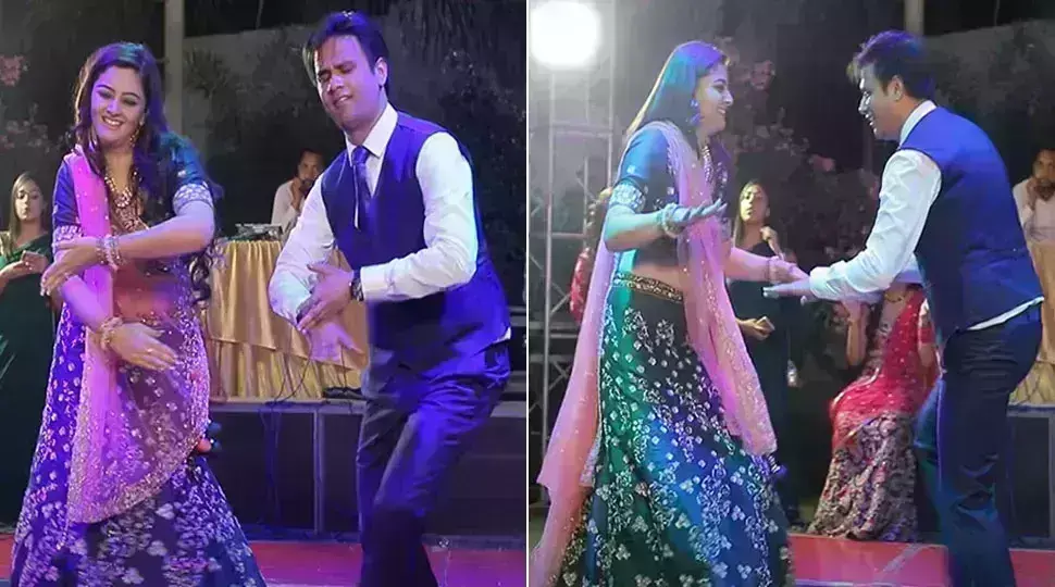 शादी में दूल्हा-दुल्हन ने किया धमाकेदार कमर तोड डांस, वीडियो वायरल होने के बाद यूजर कर रहे काफी पसंद देखे वीडियो शादी में दूल्हा-दुल्हन ने किया धमाकेदार कमर तोड डांस, वीडियो वायरल होने के बाद यूजर कर रहे काफी पसंद देखे वीडियो