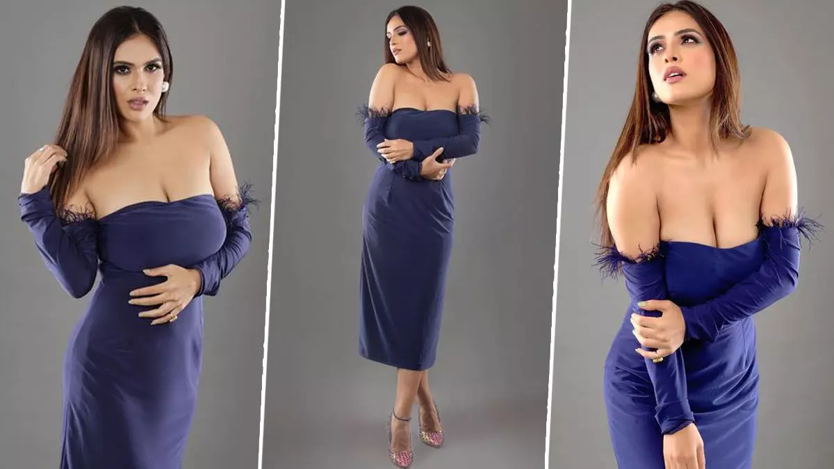 Neha Malik Sexy Video:  एक्ट्रेस Neha Malik ने हॉट ऑफ शोल्डर गाउन पहन दिए सेक्सी पोज, एक्ट्रेस की बोल्डनेस देख आपके आप रह जाएंगे हक्के बक्के