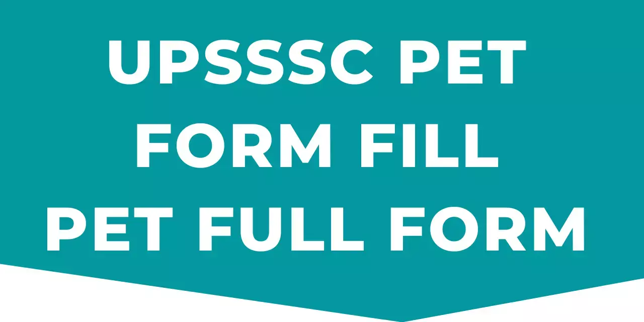 UP Pet Exam: UPSSSC PET क्या है?। PET Full Form । All Details UP Pet Exam: UPSSSC PET क्या है?। PET Full Form । All Details