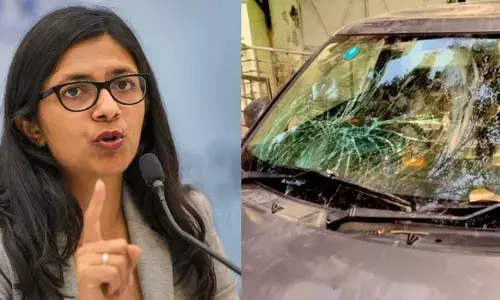 दिल्ली महिला आयोग की अध्यक्ष स्वाति मालीवाल के घर पर हमला, गाड़ियों में तोड़फोड़, आरोपी गिरफ्तार, केजरीवाल ने LG से किया ये सवाल