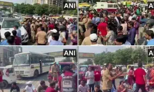 नोएडा में आवारा कुतों ने एक साल के मासूम को नोंचा, इलाज के दौरान हुई मौत,गुस्साए लोगों ने किया प्रदर्शन...