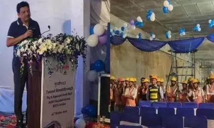देश की प्रथम रैपिड रेल की पहली सुरंग मेरठ में बनकर हुई तैयार, गहराई 15 मीटर