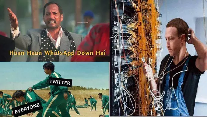 Twitter पर हैशटैग #whatsappdown ट्रेंड कर रहा था, फिर बने ये मजेदार मीम