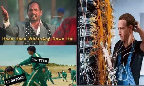 Twitter पर हैशटैग #whatsappdown ट्रेंड कर रहा था, फिर बने ये मजेदार मीम Twitter पर हैशटैग #whatsappdown ट्रेंड कर रहा था, फिर बने ये मजेदार मीम