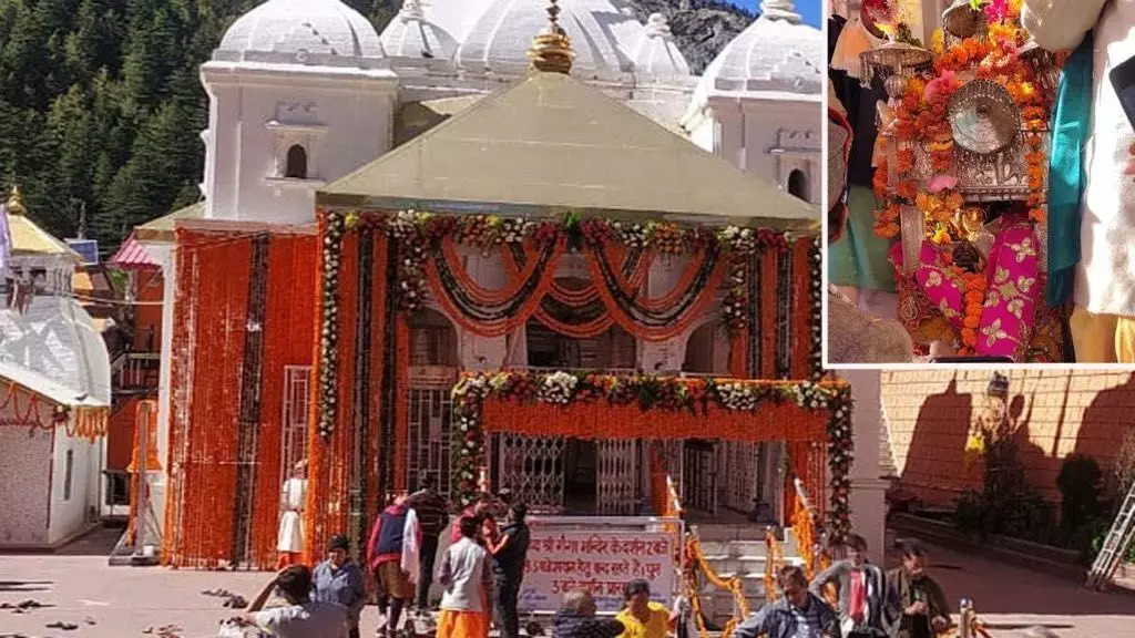 doors ,Yamunotri Dham, closed, today, winter