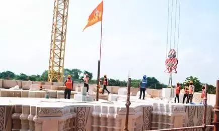 श्रीराम मंदिर का 50 प्रतिशत निर्माण कार्य पूरा, 2024 से ढाई लाख श्रद्धालु रोज कर सकेंगे दर्शन श्रीराम मंदिर का 50 प्रतिशत निर्माण कार्य पूरा, 2024 से ढाई लाख श्रद्धालु रोज कर सकेंगे दर्शन
