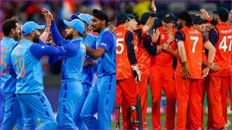 INDvsNED : भारत ने नीदरलैंड्स को दी करारी शिकस्त, 56 रनों से जीता मैच, T20 World Cup में लगातार जीता दूसरा मैच INDvsNED : भारत ने नीदरलैंड्स को दी करारी शिकस्त, 56 रनों से जीता मैच, T20 World Cup में लगातार जीता दूसरा मैच