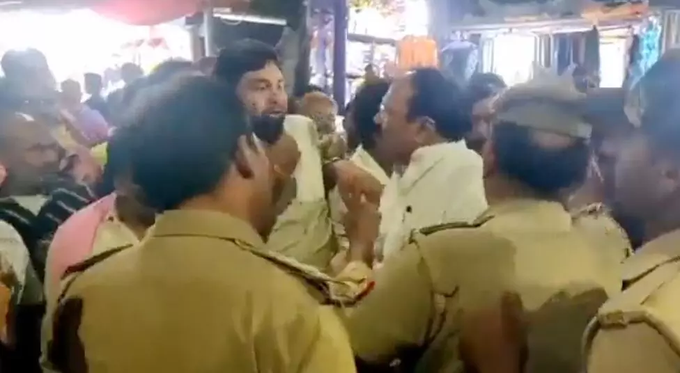 UP : सपा विधायक और पुलिस से हुई जमकर बहस? वीडियो सामने आने पर जांच के आदेश, जानें पूरा मामला