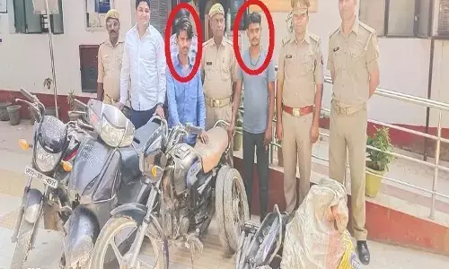 15 साल का लड़का गिरोह बनाकर करता था बाइक चोरी!सरगना समेत तीन गिरफ्तार....