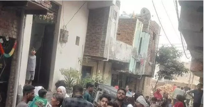 Major accident, Garima Garden ,Ghaziabad, storey house, collapsed