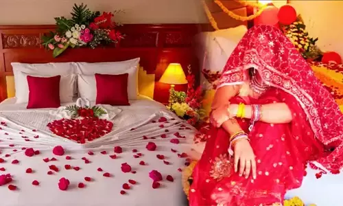 सुहागरात पर दुल्हन की सच्चाई सामने आने पर दूल्हे के पैर तले से खिसकी जमीन, अब दो जिलों की पुलिस भी हैरान सुहागरात पर दुल्हन की सच्चाई सामने आने पर दूल्हे के पैर तले से खिसकी जमीन, अब दो जिलों की पुलिस भी हैरान