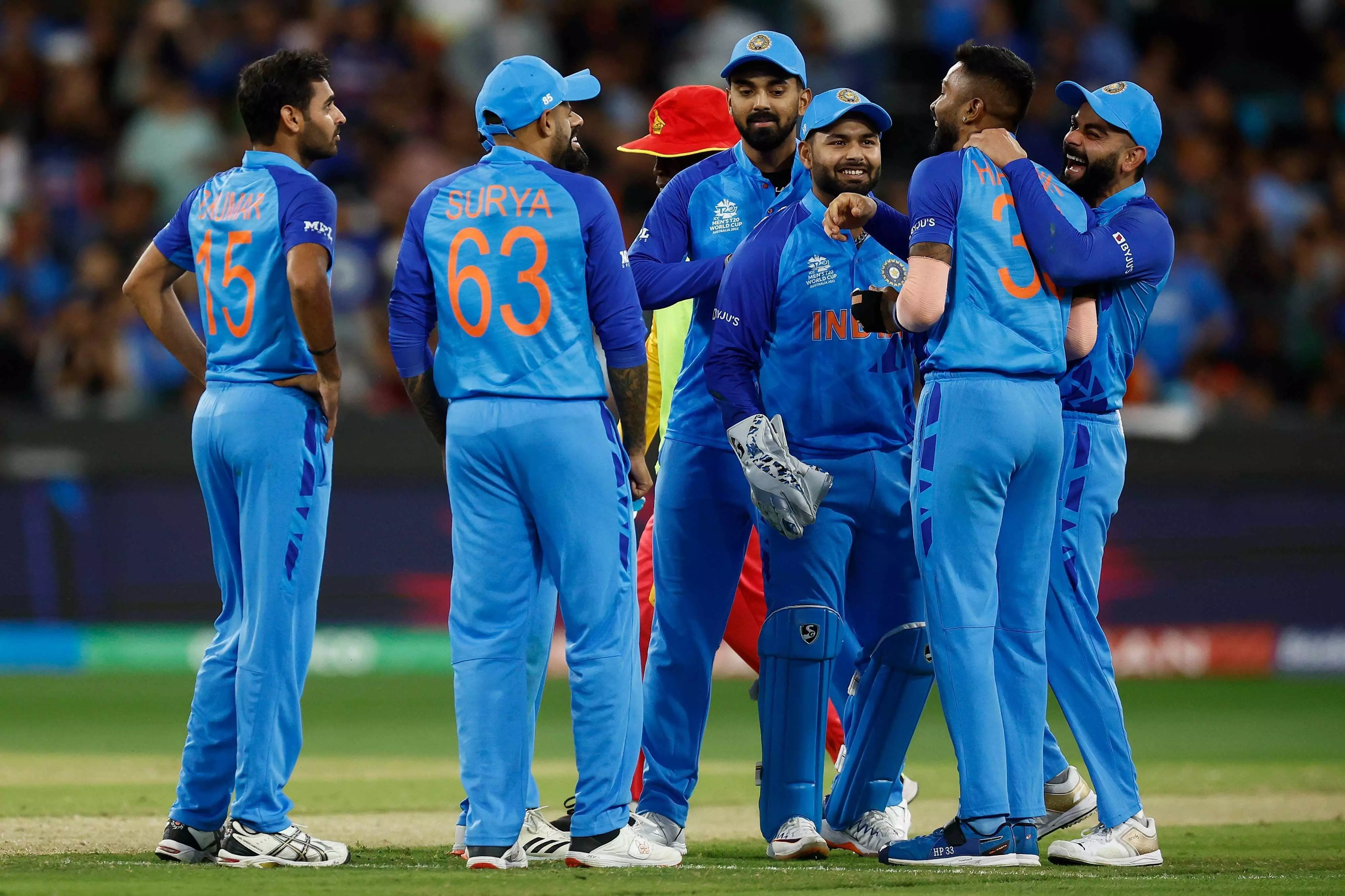 T20 World Cup : IND vs ZIM : भारत ने जिम्बाब्वे को हराया, 71 रनों से जीता मैच