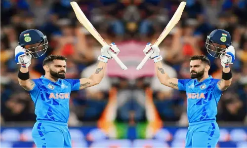 एडिलेड ओवल के मैदान में 10 नवंबर को हिंदुस्तान इंग्लैंड से सेमीफाइनल में भिड़ेगा, किंग का रिकॉर्ड शानदार रहा एडिलेड ओवल के मैदान में 10 नवंबर को हिंदुस्तान इंग्लैंड से सेमीफाइनल में भिड़ेगा, किंग का रिकॉर्ड शानदार रहा