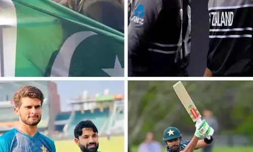 Semi Final Between Pakistan and NewZealand: बुधवार 9 नवंबर यानी आज दोपहर 1:30 बजे पाकिस्तान और न्यूजीलैंड के बीच फाइनल में पहुंचने के लिए होगी जंग Semi Final Between Pakistan and NewZealand: बुधवार 9 नवंबर यानी आज दोपहर 1:30 बजे पाकिस्तान और न्यूजीलैंड के बीच फाइनल में पहुंचने के लिए होगी जंग