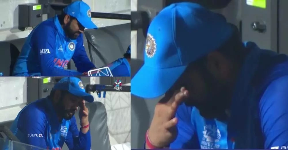 INDvsENG : इंग्लैंड से मिली शर्मनाक हार के बाद फूट-फूट कर रोए कप्तान रोहित शर्मा, डगआउट में बैठकर जमकर बहाए आंसू, VIDEO