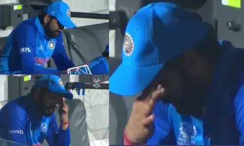 INDvsENG : इंग्लैंड से मिली शर्मनाक हार के बाद फूट-फूट कर रोए कप्तान रोहित शर्मा, डगआउट में बैठकर जमकर बहाए आंसू, VIDEO