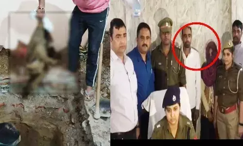 4 साल पहले गायब व्यक्ति अपने ही घर में 6 फुट गहरे गड्ढे से निकल आया, गाजियाबाद पुलिस का सनसनीखेज खुलासा, पत्नी गिरफ्तार 4 साल पहले गायब व्यक्ति अपने ही घर में 6 फुट गहरे गड्ढे से निकल आया, गाजियाबाद पुलिस का सनसनीखेज खुलासा, पत्नी गिरफ्तार