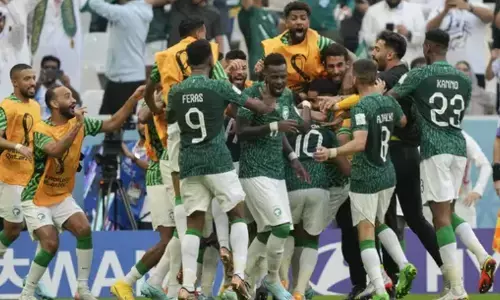 #FIFAWorldCup2022 : फीफा विश्व कप में बड़ा उलटफेर : सऊदी अरब ने मेसी की टीम अर्जेंटीना को हराया