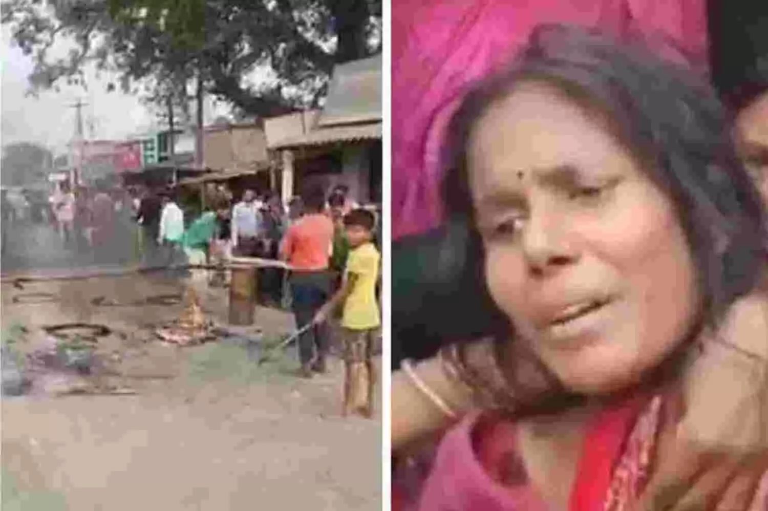 मुजफ्फरपुर में पिता-पुत्र की हत्या, शव मिलने के बाद बवाल बहन के ससुराल से घर लौट रहे थे दोनों लाशें मिलीं, सड़कों पर आगजनी