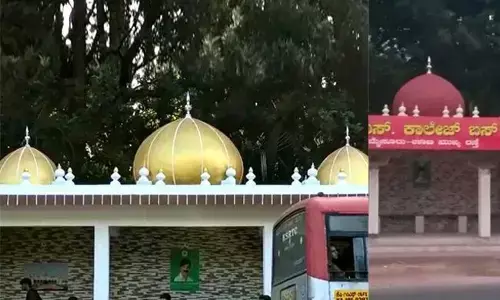 बीजेपी सांसद ने दी चेतावनी, रातों-रात बस स्टॉप से गायब हो गए गुंबद, जानें- पूरा मामला