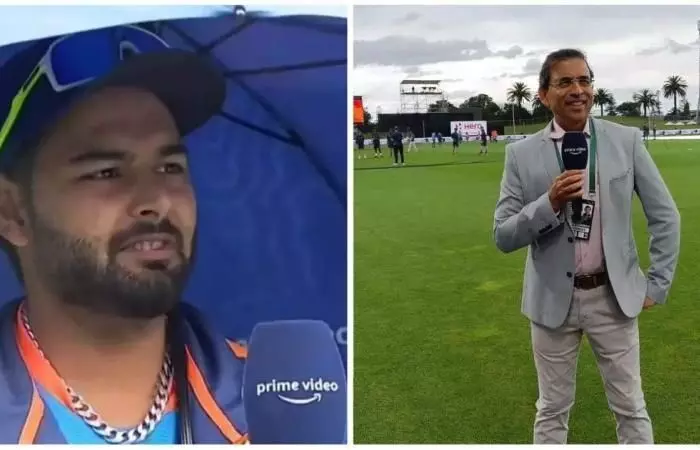 INDvsNZ : खराब फॉर्म को लेकर ऋषभ पंत और हर्षा भोगले में लाइव टीवी पर बहस, Video हुआ वायरल