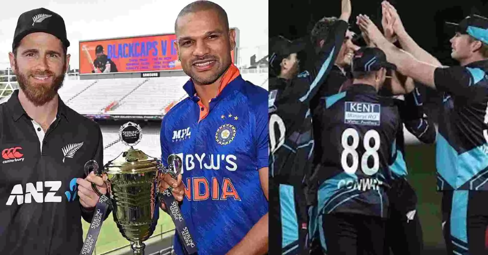 INDvsNZ : बारिश ने फेरा टीम इंडिया के अरमानों पर पानी, न्यूजीलैंड ने जीती वनडे सीरीज, 2 ओवर और होते तो भारत मैच हार जाता