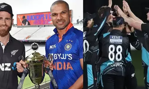 INDvsNZ : बारिश ने फेरा टीम इंडिया के अरमानों पर पानी, न्यूजीलैंड ने जीती वनडे सीरीज, 2 ओवर और होते तो भारत मैच हार जाता