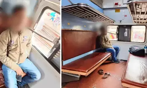 ट्रेन के डिब्बे में बैठे यात्री की गर्दन से हुई आर-पार लोहे की रॉड, ऑन द स्पॉट मौत ट्रेन के डिब्बे में बैठे यात्री की गर्दन से हुई आर-पार लोहे की रॉड, ऑन द स्पॉट मौत