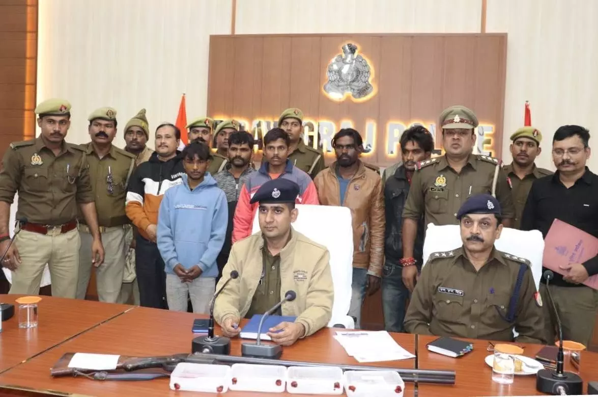 पुलिस कमिश्नर के ज्वाइन करते ही प्रयागराज पुलिस हुई सक्रिय , बड़ी चोरी का किया खुलासा