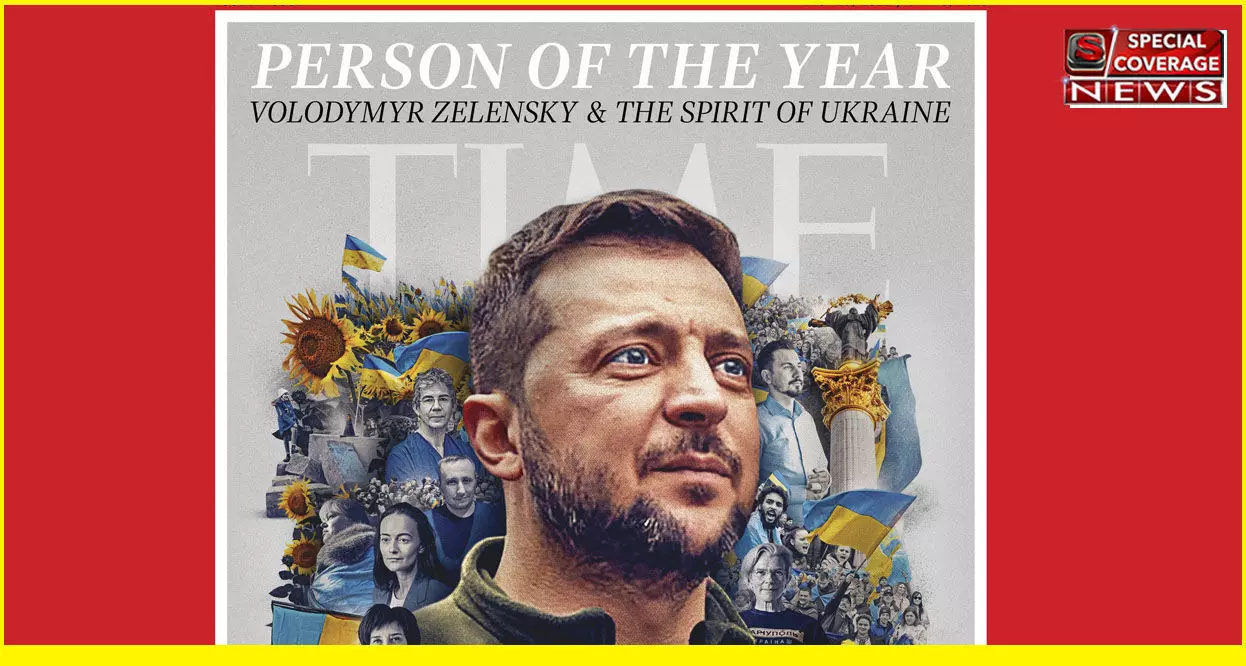TIME मैगजीन ने यूक्रेन के राष्ट्रपति जेलेंस्की को चुना पर्सन ऑफ द ईयर