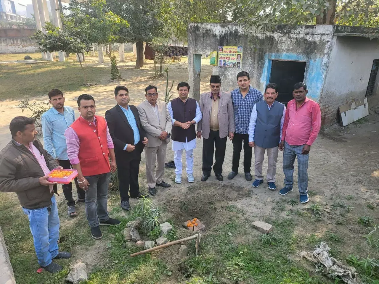 शाहपुर गोवर्धनपुर में नोवरा ने रखी पानी की नई पाइपलाइन की नींव शाहपुर गोवर्धनपुर में नोवरा ने रखी पानी की नई पाइपलाइन की नींव