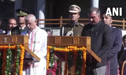 Himachal Pradesh CM: सुखविंदर सिंह सुक्खू ने ली मुख्यमंत्री पद की सरकार, उप-मुख्यमंत्री बने मुकेश अग्निहोत्री, राहुल-प्रियंका भी मौजूद Himachal Pradesh CM: सुखविंदर सिंह सुक्खू ने ली मुख्यमंत्री पद की सरकार, उप-मुख्यमंत्री बने मुकेश अग्निहोत्री, राहुल-प्रियंका भी मौजूद