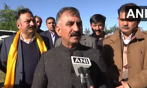 शपथ लेने के बाद CM सुक्खू बोले- चुनाव से पहले किए वादों को करेंगे पूरा, पहली कैबिनेट बैठक में ही लागू करेंगे पुरानी पेंशन योजना शपथ लेने के बाद CM सुक्खू बोले- चुनाव से पहले किए वादों को करेंगे पूरा, पहली कैबिनेट बैठक में ही लागू करेंगे पुरानी पेंशन योजना