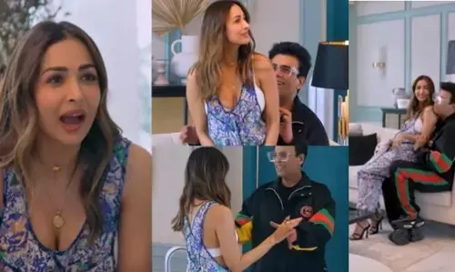 क्या अर्जुन कपूर बेडरूम में एक्सपेरिमेंट... प्राइवेट लाइफ पर करण के सवाल पर मलाइका अरोड़ा शर्म से हुई लाल, यूं दिया रिएक्शन