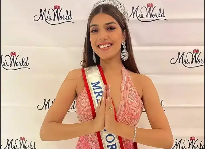 भारत की सरगम कौशल ने 21 साल बाद जीता मिसेज वर्ल्ड 2022 का ताज, लोगों ने दी बधाई
