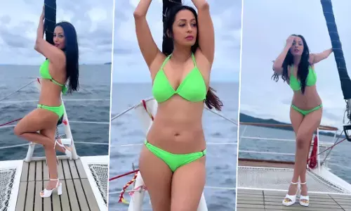 Kashmera Shah Sexy Video: Kashmera Shah ने सेक्सी बिकिनी पहनकर बीच पर दिया हॉट पोज, Video ने इंटरनेट पर मचाया बवाल