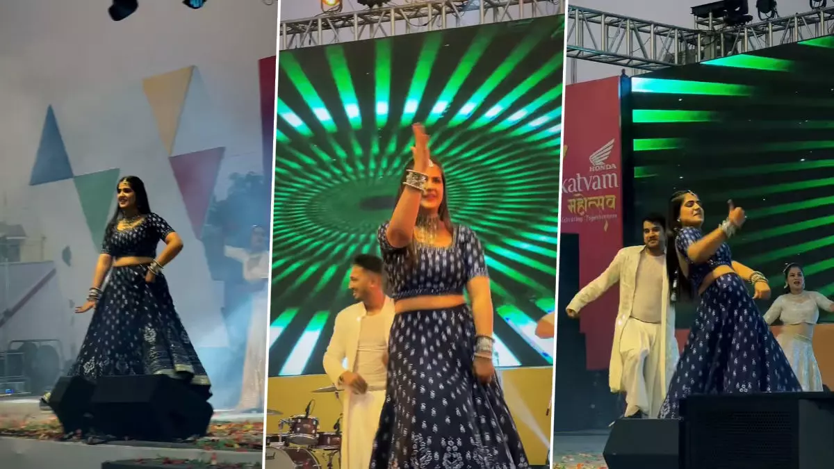 Pranjal Dahiya Sexy Video: हरयाणवी डांसर Pranjal Dahiya ने लहंगा पहनकर किया Sexy डांस, Video देखकर फिदा हुए फैंस