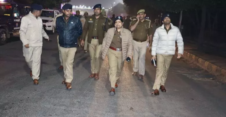 पुलिस कमिश्नर लक्ष्मी सिंह ने किया औचक निरीक्षण,दिए आवश्यक दिशा-निर्देश