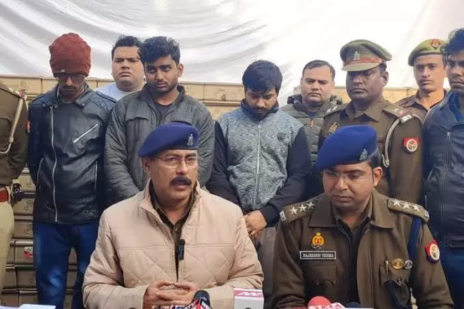 Noida News : तीन अंतर्राज्यीय शराब तस्कर गिरफ्तार, 21 लाख की शराब बरामद Noida News : तीन अंतर्राज्यीय शराब तस्कर गिरफ्तार, 21 लाख की शराब बरामद