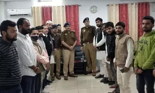 पुलिस कमिश्नर से मिला नव गठित संयुक्त छात्र संघ मोर्चा का प्रतिनिधिमंडल,आरोपियों की गिरफ्तारी की मांग की पुलिस कमिश्नर से मिला नव गठित संयुक्त छात्र संघ मोर्चा का प्रतिनिधिमंडल,आरोपियों की गिरफ्तारी की मांग की
