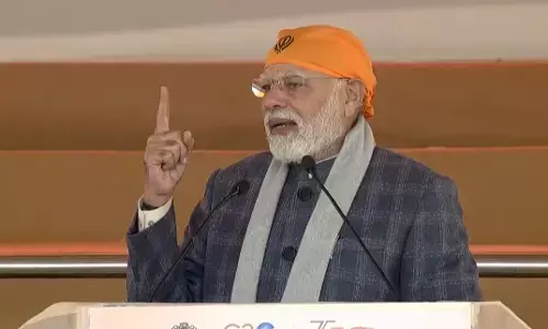 वीर बाल दिवस कार्यक्रम में शामिल हुए PM मोदी, बोले- साहिबजादों की शौर्यगाथा को भुलाया गया, लेकिन अब देश भूल सुधार रहा वीर बाल दिवस कार्यक्रम में शामिल हुए PM मोदी, बोले- साहिबजादों की शौर्यगाथा को भुलाया गया, लेकिन अब देश भूल सुधार रहा