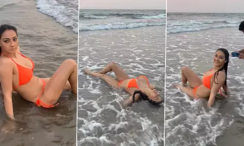 Namrata Malla Sexy Video: भोजपुरी हसीना Namrata Malla ने बिकिनी पहनकर बीच पर बोल्डनेस से पार की हदें, खुद शेयर किया ऐसा Video Namrata Malla Sexy Video: भोजपुरी हसीना Namrata Malla ने बिकिनी पहनकर बीच पर बोल्डनेस से पार की हदें, खुद शेयर किया ऐसा Video