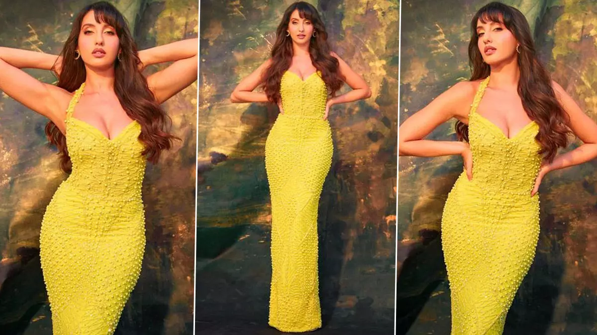 Nora Fatehi Sexy Video: Nora Fatehi ने सेक्सी ग्रीन आउटफिट में दिखाई बोल्डनेस, हॉट पर्सनालिटी देखकर फैंस भी हुए खुश Nora Fatehi Sexy Video: Nora Fatehi ने सेक्सी ग्रीन आउटफिट में दिखाई बोल्डनेस, हॉट पर्सनालिटी देखकर फैंस भी हुए खुश