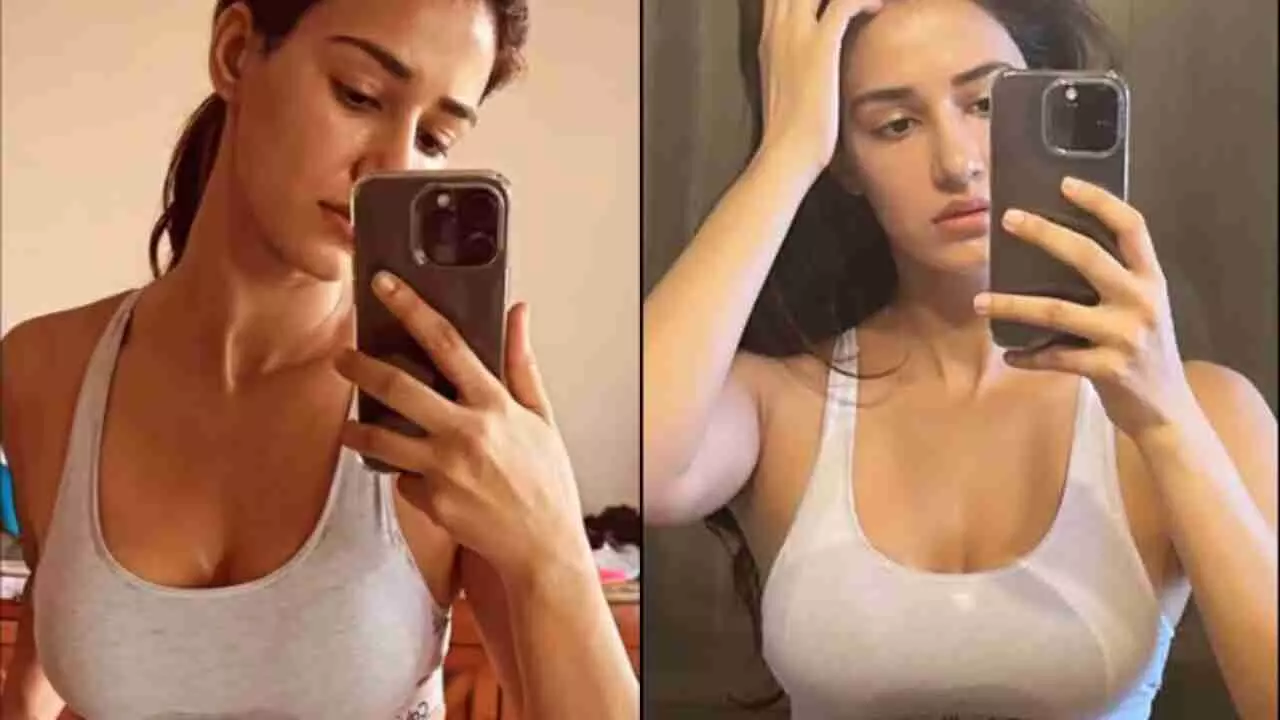 Disha Patani Sexy Photos: दिशा पटानी ने स्पोर्ट्स ब्रा पहनकर पोस्ट की बोल्ड फोटोज, हॉटनेस पर फिदा हुए फैंस Disha Patani Sexy Photos: दिशा पटानी ने स्पोर्ट्स ब्रा पहनकर पोस्ट की बोल्ड फोटोज, हॉटनेस पर फिदा हुए फैंस