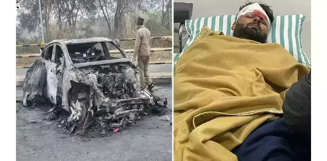 Cricketer Rishabh Pant accident in Roorkee: क्रिकेटर ऋषभ पंत का रुड़की में एक्सीडेंट, देहरादून के मैक्स अस्पताल में भर्ती Cricketer Rishabh Pant accident in Roorkee: क्रिकेटर ऋषभ पंत का रुड़की में एक्सीडेंट, देहरादून के मैक्स अस्पताल में भर्ती