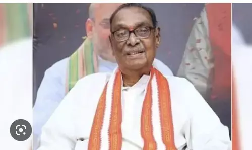 भाजपा के वरिष्ठ नेता, पूर्व प्रदेश अध्यक्ष और पूर्व एमएलसी पी वी चलपति राव का हुआ निधन भाजपा के वरिष्ठ नेता, पूर्व प्रदेश अध्यक्ष और पूर्व एमएलसी पी वी चलपति राव का हुआ निधन